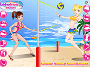 play Volley Beach Dress Up