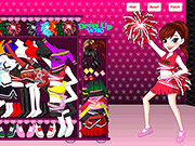 play Lovely Cheerleader Dress Up