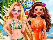 play Princesses Summer Vacation