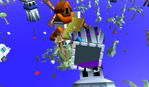 play Katamari-Damacy-Style Sticky Roller