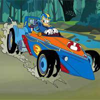 play Donald-Duck-Hidden-Car-Tires-Racecargamesonline