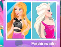 play Barbie And Elsa: Who Wore It Better