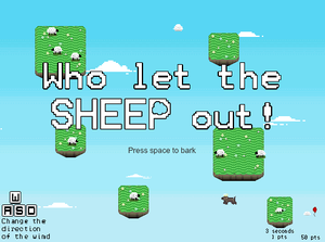 play Who Let The Sheep Out!