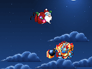 play Super Skydiving Santa