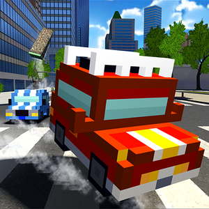 play Blocky Cars In Real World