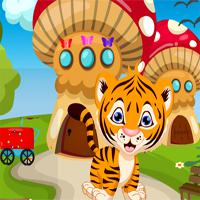 play Games4King-Tiger-Cub-Rescue