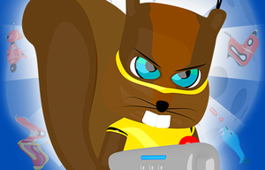 play Squirrel Hero Robot