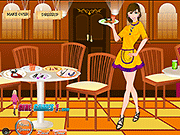 play Waitress Girl Dressup