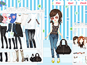 play Blue Fashion Expression