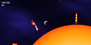 play Corona Lander