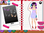 play Cute Girl Epoch Dress Up