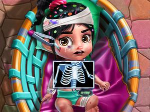 play Vanellope Injured Emergency