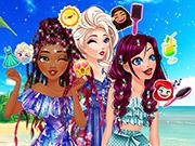 play Princesses Summer Braids