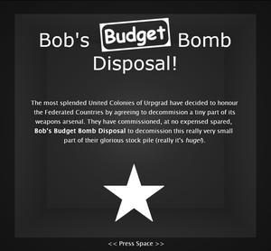 Ld42: Bob'S Budget Bomb Disposal