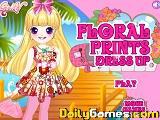 play Floral Prints Dress Up