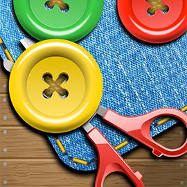 play Buttons & Scissors Online