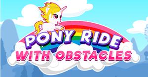 Pony Ride With Obstacles