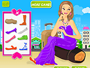 play Melanie Beauty Dress Up