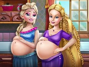 play Happy Princesses Pregnant Bffs