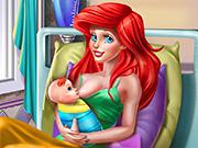 play Princess Mermaid Mommy Birth