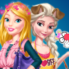 play Barbie And Elsa Ootd