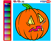 play Jack O'Lantern Coloring