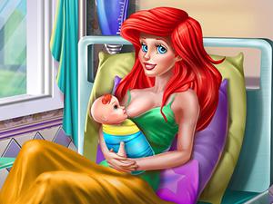 play Princess Mermaid Mommy Birth