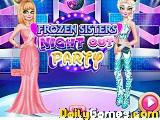 play Frozen Sisters Night Out Party