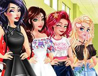 play Villains Vs Princesses: School Fashion