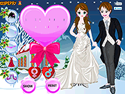 play Snowy Couple Dress Up