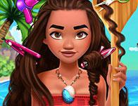 play Polynesian Princess Real Haircuts