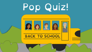 play Pop Quiz - Math Challenge