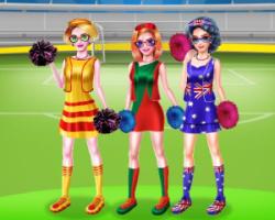 play Soccer Cheerleader Championship