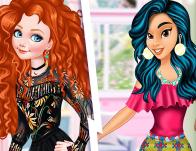 play Princesses Redheads Vs Brunettes