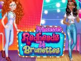 Princesses Redheads Vs Brunettes