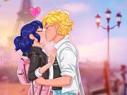 play Miraculous School Kiss