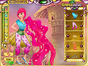 play Tangled Dress Up