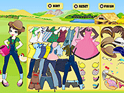 play Farm Girl Dress Up