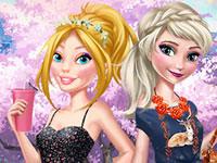 play Barbie And Elsa Ootd