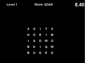 play Speed Word Search
