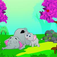 play Escape-The-Elephant-Calf