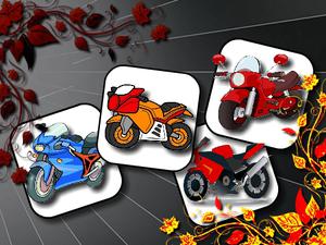 play Cartoon Motorbikes Memory