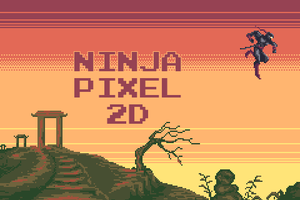 play Ninja Pixel 2D
