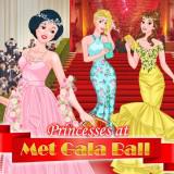 Princesses At Met Gala Ball