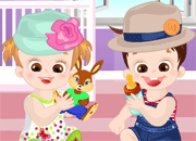 Cute Twins Dress Up game