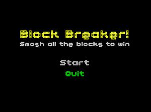 play Block Breaker