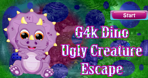 play Dino Ugly Creature Escape