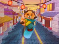 play Red Panda Surfer