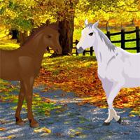 play Autumn Forest Horse Escape