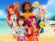 play Princesses Beach Getaway